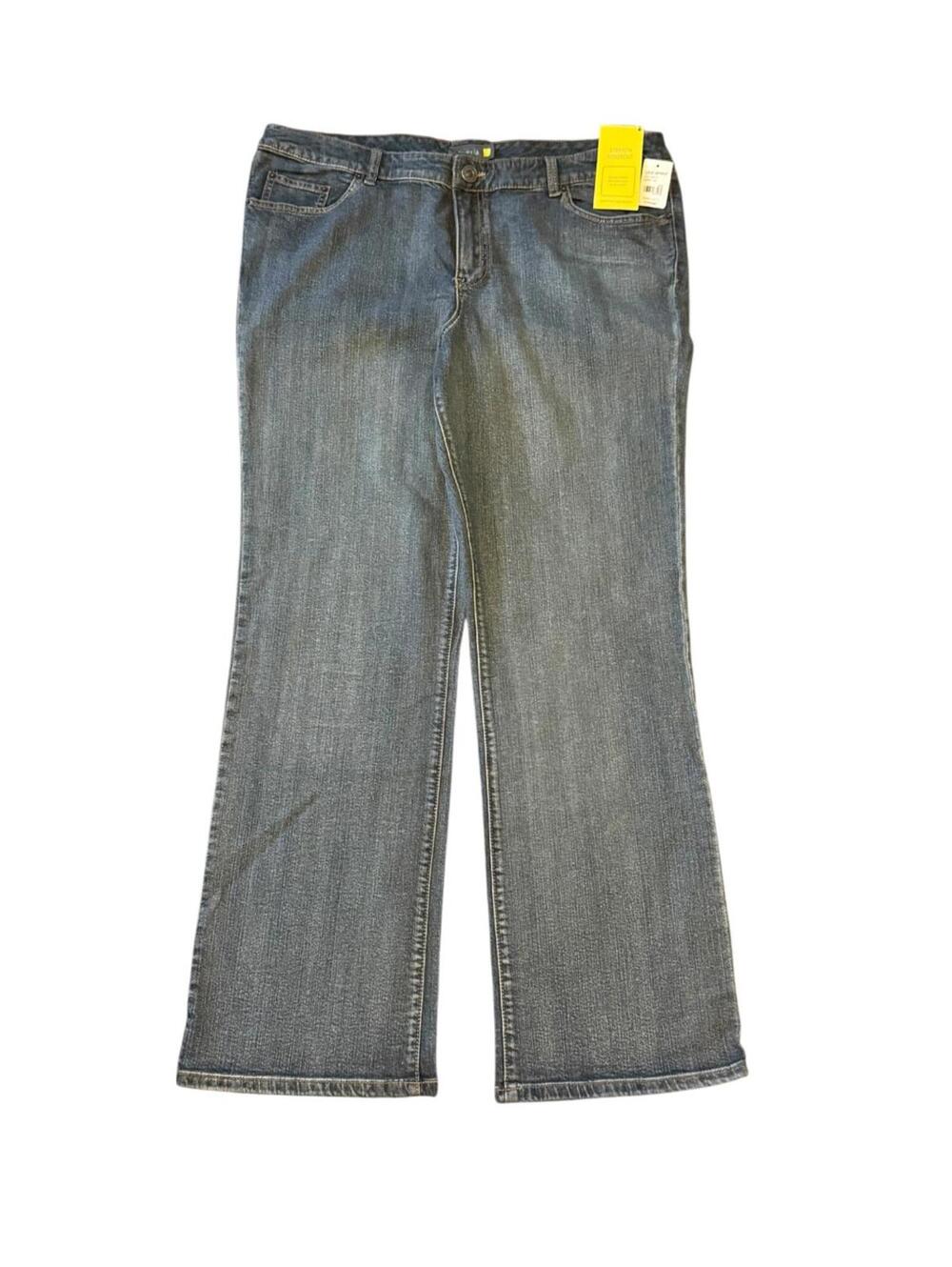 Venezia Lane Bryant Stretch Bootcut Jeans Medium Wash Size 5 Average NWT